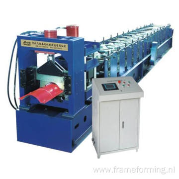 Roof Ridge Cap Tile Roll Forming Machine